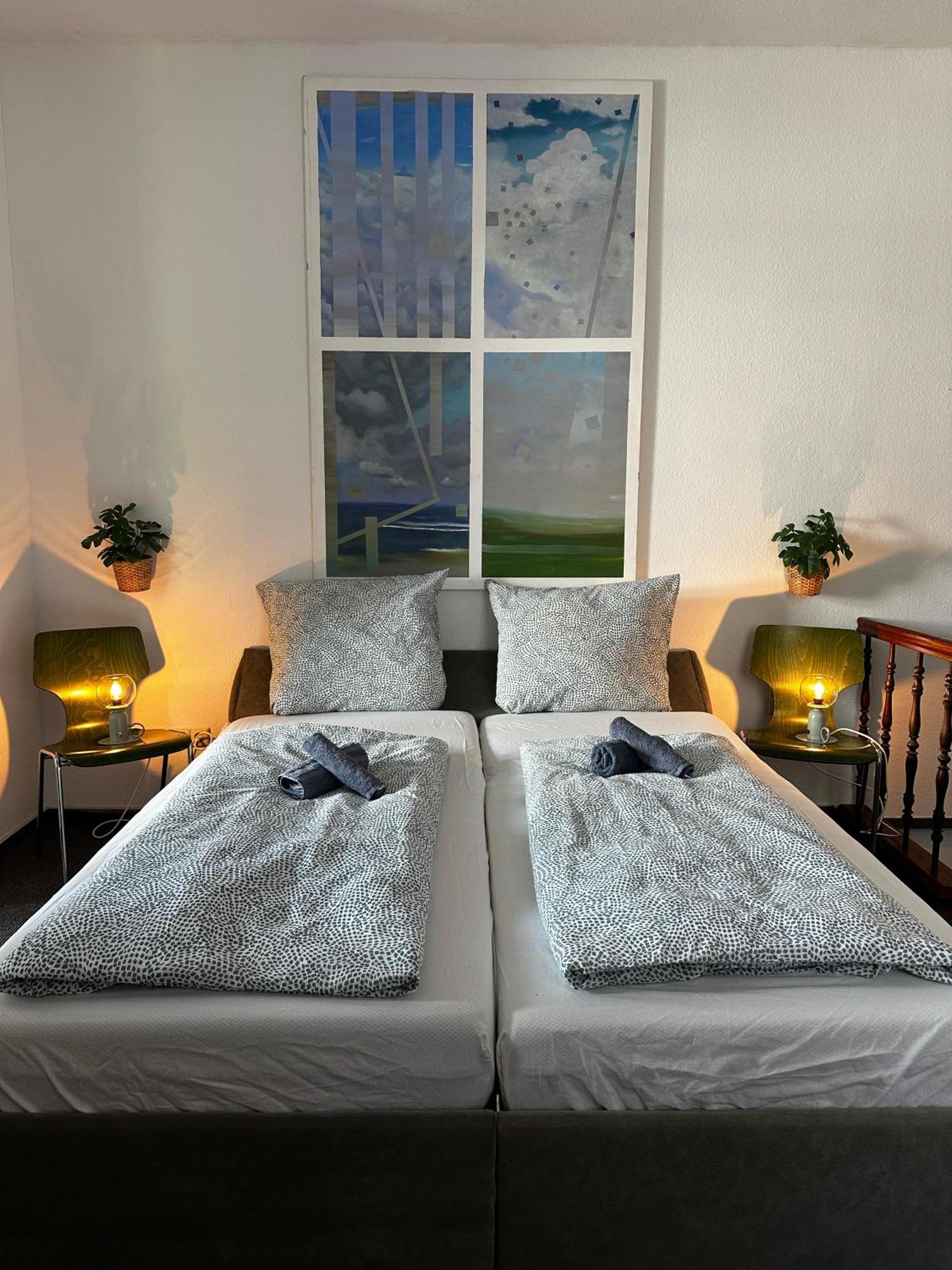 Maisonettewohnung Im Loft Stil Mit Wunderschoener Terrasse Karlsruhe Esterno foto