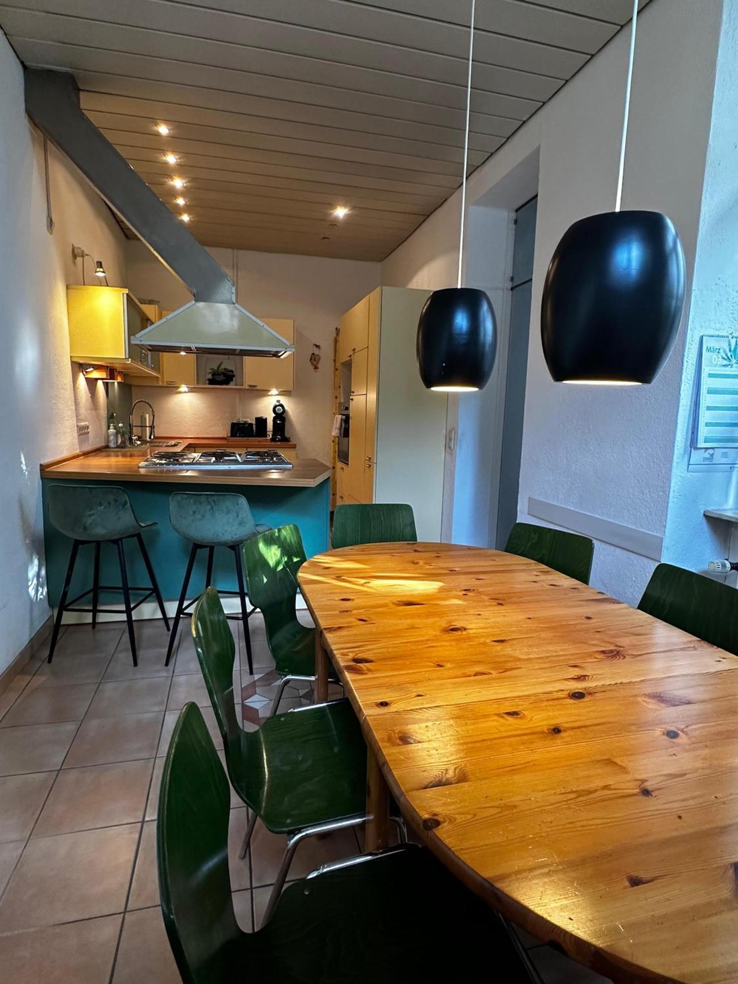 Maisonettewohnung Im Loft Stil Mit Wunderschoener Terrasse Karlsruhe Esterno foto