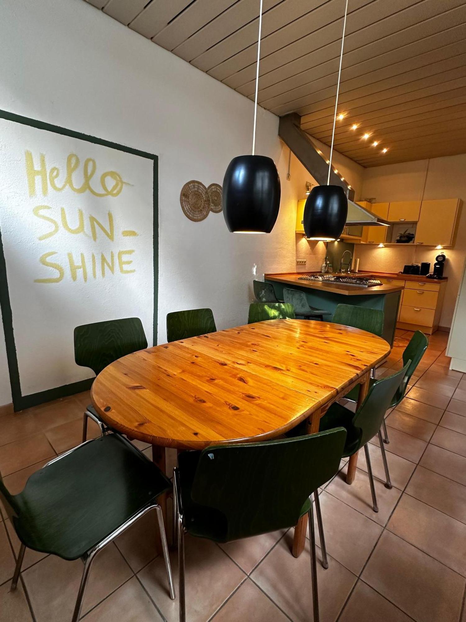 Maisonettewohnung Im Loft Stil Mit Wunderschoener Terrasse Karlsruhe Esterno foto