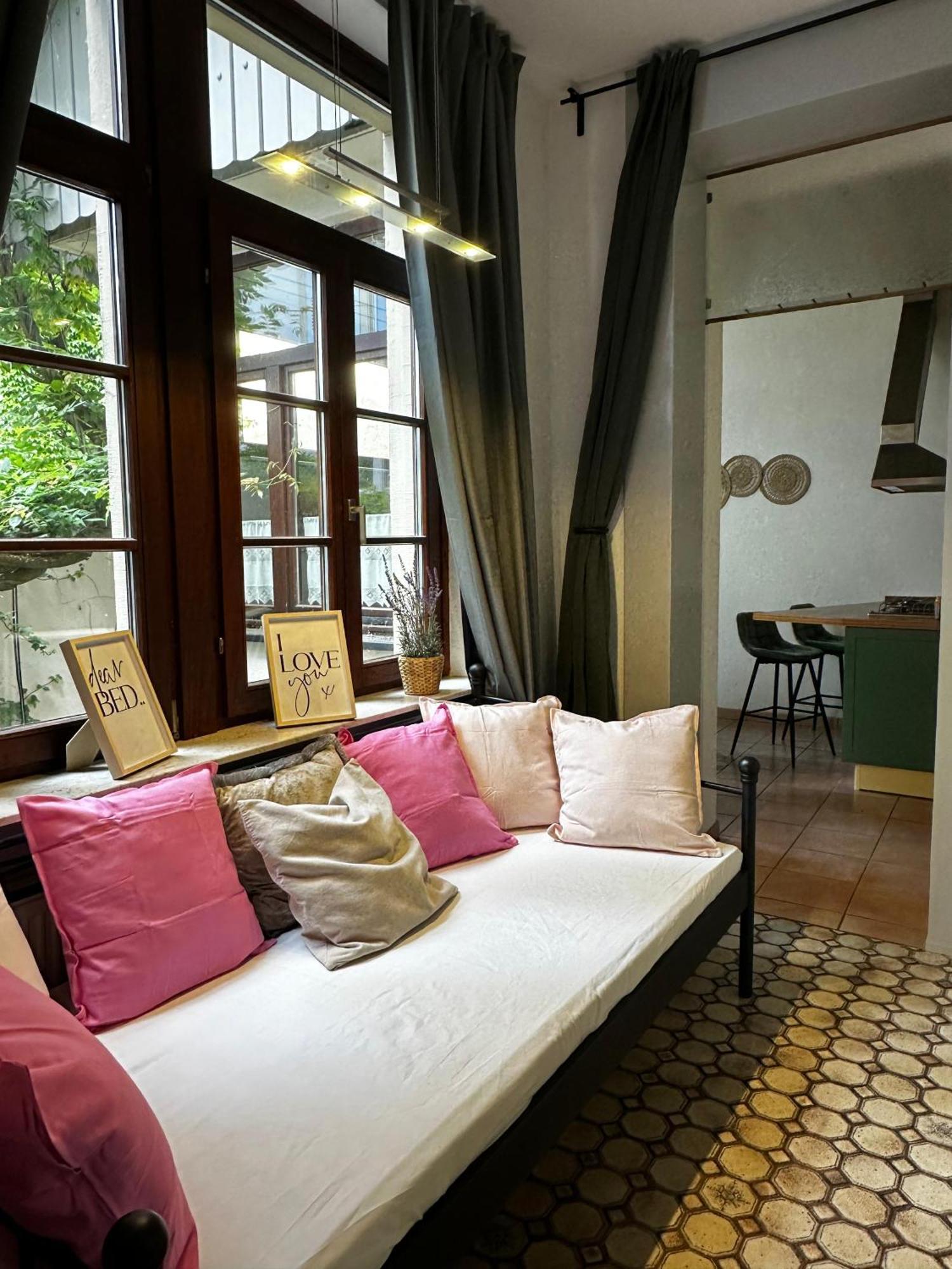 Maisonettewohnung Im Loft Stil Mit Wunderschoener Terrasse Karlsruhe Esterno foto