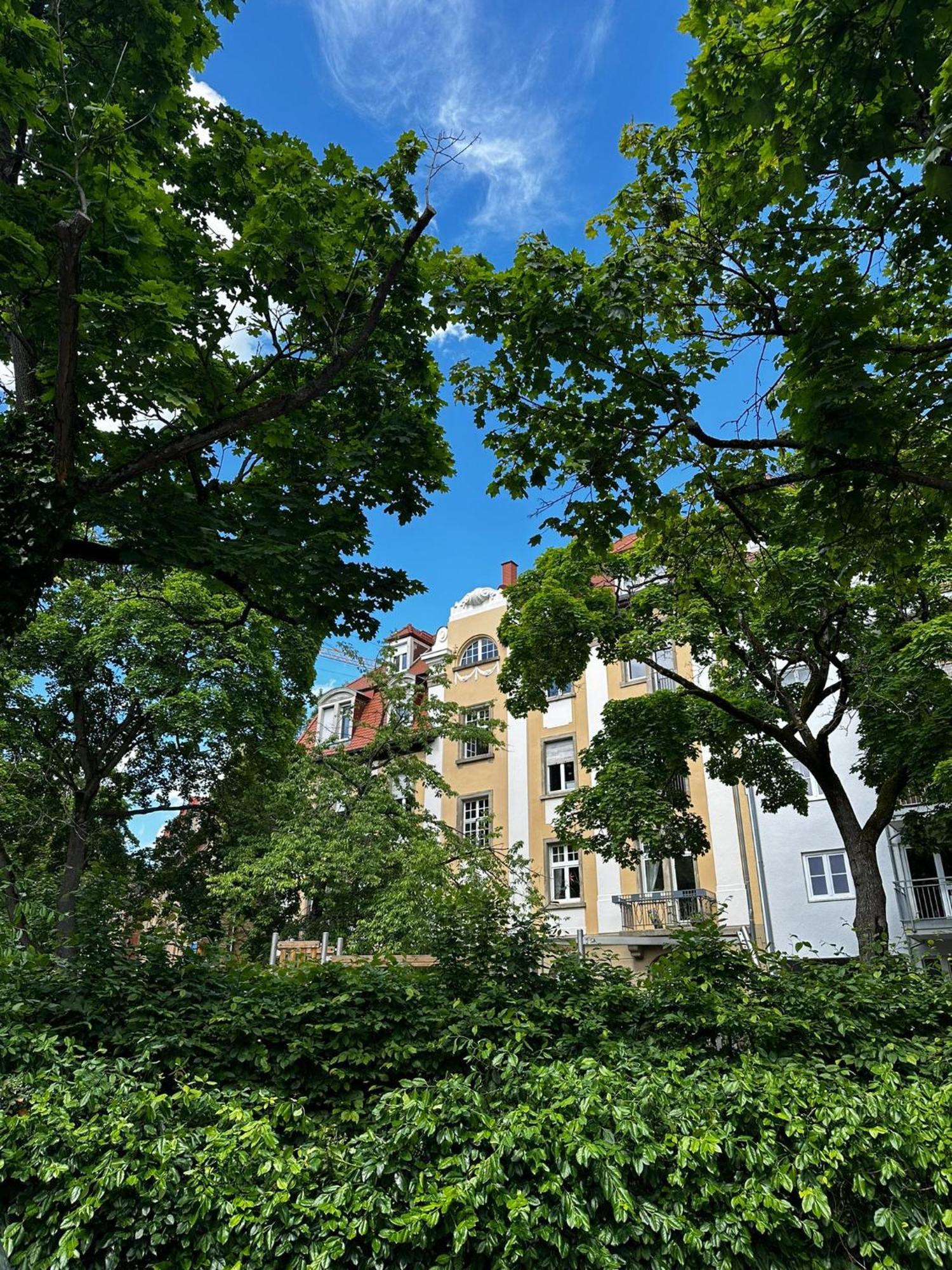Maisonettewohnung Im Loft Stil Mit Wunderschoener Terrasse Karlsruhe Esterno foto
